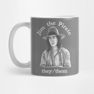 Jim The Pirate (They/Them) - Our Flag Means Death Mug